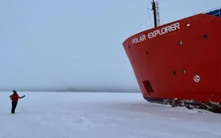 Exploring the Polar Ice Caps