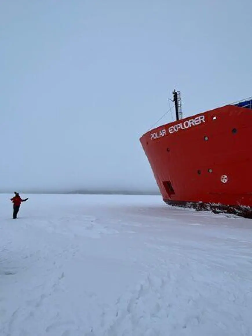 Exploring the Polar Ice Caps